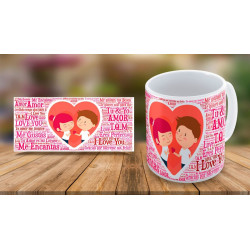 Tazas Polimeras  - San Valentin - T SV 01