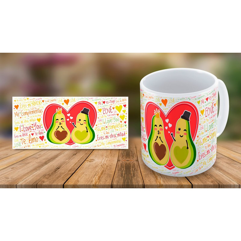 Tazas Palta Polimeras  - San Valentin - T SV 04