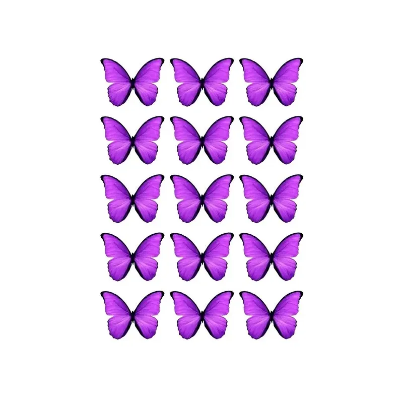 Lam. Comestible -  Mariposa Violeta